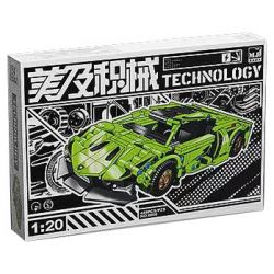 BEAUTIFUL AND 8900 non  LAMBORGHINI tỷ lệ 1:20 bộ đồ chơi xếp lắp ráp ghép mô hình  Kỹ Thuật Công Nghệ Cao Mô Hình Phương Tiện 489 khối