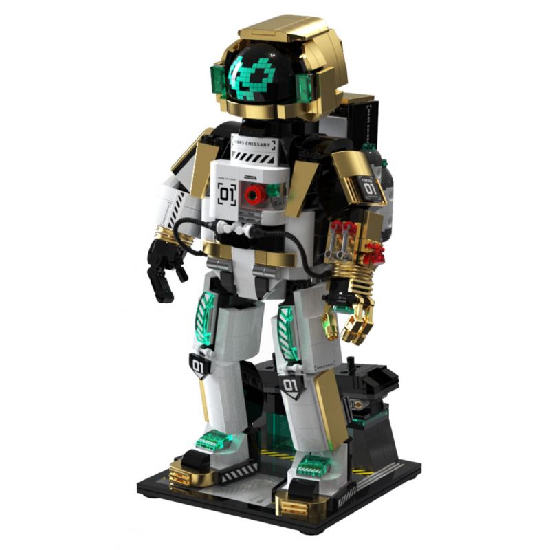 TAKUKI T5003 5003 non  THÁM HIỂM KHÔNG GIAN CHIẾN BINH PHI HÀNH SAO HỎA bộ đồ chơi xếp lắp ráp ghép mô hình SPACE EXPLANATION