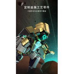 TAKUKI T5003 5003 non  THÁM HIỂM KHÔNG GIAN CHIẾN BINH PHI HÀNH SAO HỎA bộ đồ chơi xếp lắp ráp ghép mô hình SPACE EXPLANATION