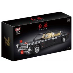 SMART CUTE TREE T5043 5043 non  XE LIMOUSINE HỒNG KỲ tỷ lệ 1:12 bộ đồ chơi xếp lắp ráp ghép mô hình Creator Sáng Tạo 3240 khối