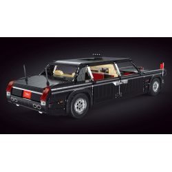 SMART CUTE TREE T2055 2055 non  XE LIMOUSINE HỒNG KỲ tỷ lệ 1:26 bộ đồ chơi xếp lắp ráp ghép mô hình Creator Sáng Tạo 608 khối