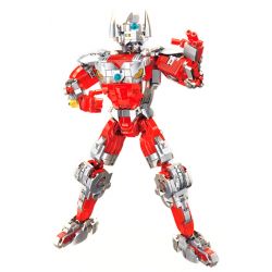 PanlosBrick 690038 Panlos Brick 690038 non  ULTRAMAN TARO MECHA bộ đồ chơi xếp lắp ráp ghép mô hình Movie & Game Phim Và Trò Chơi 917 khối