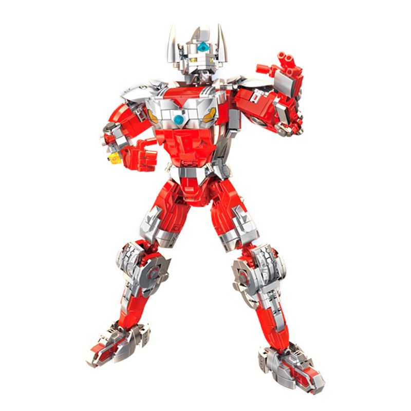 PanlosBrick 690038 Panlos Brick 690038 non  ULTRAMAN TARO MECHA bộ đồ chơi xếp lắp ráp ghép mô hình Movie & Game Phim Và Trò Chơi 917 khối