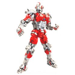 PanlosBrick 690037 Panlos Brick 690037 non  ULTRAMAN THẾ HỆ ĐẦU TIÊN CỦA MECHA bộ đồ chơi xếp lắp ráp ghép mô hình Movie & Game Phim Và Trò Chơi 910 khối