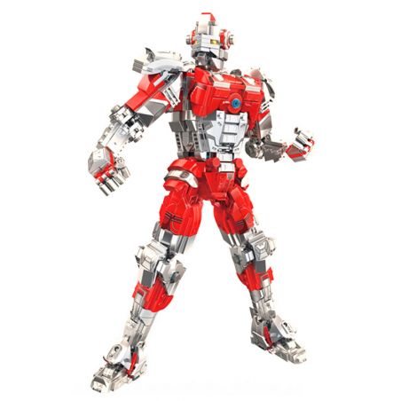 PanlosBrick 690037 Panlos Brick 690037 non  ULTRAMAN THẾ HỆ ĐẦU TIÊN CỦA MECHA bộ đồ chơi xếp lắp ráp ghép mô hình Movie & Game Phim Và Trò Chơi 910 khối