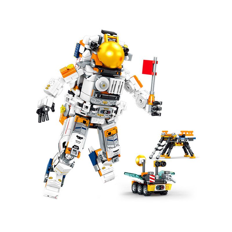 SEMBO 203345 203346 203347 203340 203341 203342 203343 203344 non  QUỐC GIA HÙNG MẠNH PHI HÀNH 8 TỔ HỢP bộ đồ chơi xếp lắp ráp ghép mô hình 735 khối