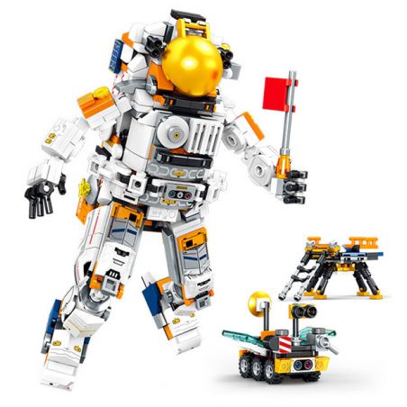 SEMBO 203345 203346 203347 203340 203341 203342 203343 203344 non  QUỐC GIA HÙNG MẠNH PHI HÀNH 8 TỔ HỢP bộ đồ chơi xếp lắp ráp ghép mô hình 735 khối