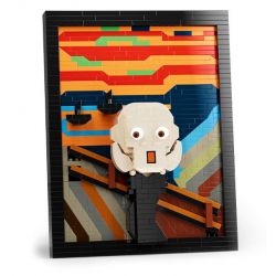 MOYU BLOCK MY97109 97109 non  BỨC TRANH NỔI TIẾNG THẾ GIỚI THÉT bộ đồ chơi xếp lắp ráp ghép mô hình Art FAMOUS PAINTINGS SCREAM 999 khối