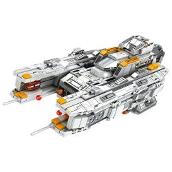 REOBRIX 788 non  LAGRANGE THUYỀN HỘ TỐNG SÚNG bộ đồ chơi xếp lắp ráp ghép mô hình INFINITE UNIVERSE LAGRANGE 966 khối