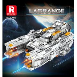 REOBRIX 788 non  LAGRANGE THUYỀN HỘ TỐNG SÚNG bộ đồ chơi xếp lắp ráp ghép mô hình INFINITE UNIVERSE LAGRANGE 966 khối