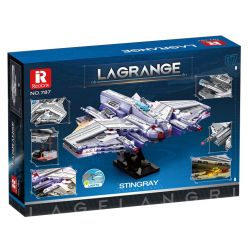 REOBRIX 787 non  LAGRANGE CÁ ĐUỐI GAI ĐỘC bộ đồ chơi xếp lắp ráp ghép mô hình INFINITE UNIVERSE LAGRANGE 846 khối