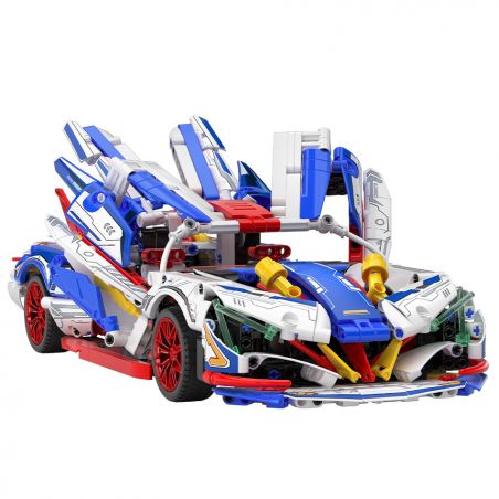 QIANMAI QM00051 00051 non  SIÊU XE EVO bộ đồ chơi xếp lắp ráp ghép mô hình  Kỹ Thuật Công Nghệ Cao Mô Hình Phương Tiện