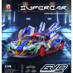 QIANMAI QM00051 00051 non  SIÊU XE EVO bộ đồ chơi xếp lắp ráp ghép mô hình  Kỹ Thuật Công Nghệ Cao Mô Hình Phương Tiện