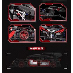 QIANMAI QM00052 00052 non  SIÊU XE HELIOS IE bộ đồ chơi xếp lắp ráp ghép mô hình  Kỹ Thuật Công Nghệ Cao Mô Hình Phương Tiện 1072 khối