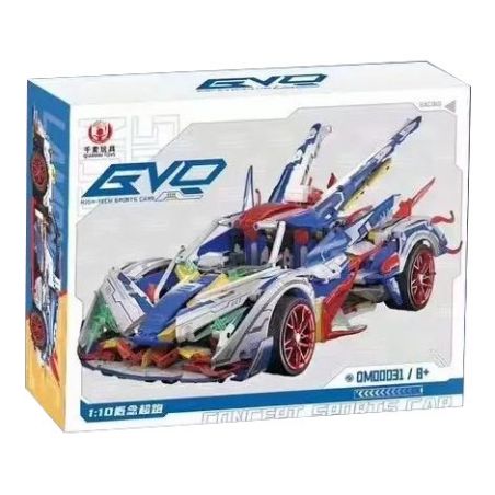 QIANMAI QM00031 00031 non  SIÊU XE Ý TƯỞNG EVO bộ đồ chơi xếp lắp ráp ghép mô hình  Kỹ Thuật Công Nghệ Cao Mô Hình Phương Tiện