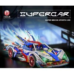 QIANMAI QM00031 00031 non  SIÊU XE Ý TƯỞNG EVO bộ đồ chơi xếp lắp ráp ghép mô hình  Kỹ Thuật Công Nghệ Cao Mô Hình Phương Tiện