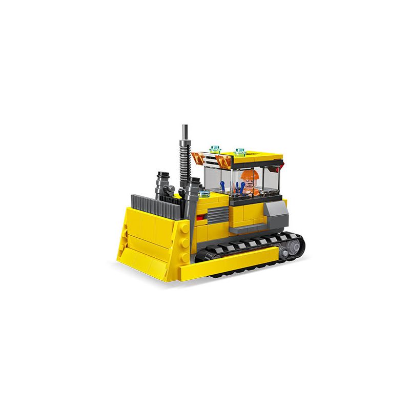 JIESTAR 51020 non  THÀNH PHỐ TOÀN CẦU MÁY ỦI bộ đồ chơi xếp lắp ráp ghép mô hình City BULLDOZER 218 khối