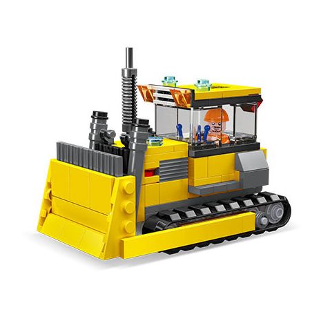 JIESTAR 51020 non  THÀNH PHỐ TOÀN CẦU MÁY ỦI bộ đồ chơi xếp lắp ráp ghép mô hình City BULLDOZER 218 khối