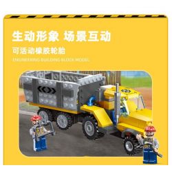 JIESTAR 51020 non  THÀNH PHỐ TOÀN CẦU MÁY ỦI bộ đồ chơi xếp lắp ráp ghép mô hình City BULLDOZER 218 khối