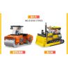 JIESTAR 51019 non  THÀNH PHỐ TOÀN CẦU CON LĂN HẠNG NẶNG bộ đồ chơi xếp lắp ráp ghép mô hình City HEAVY DUTY ROAD ROLLER 187 khối