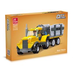 JIESTAR 51018 non  THÀNH PHỐ TOÀN CẦU XE ĐẠP ĐỊA HÌNH bộ đồ chơi xếp lắp ráp ghép mô hình City MUD TRUCK 177 khối