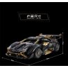 LINGRUI MODEL JIMU LIANGPIN 10600 non  LAMBO VÀNG ĐEN STO tỷ lệ 1:10 bộ đồ chơi xếp lắp ráp ghép mô hình  BLACK GOLD RAMBO LAMBORGHINI HURACÁN STO Kỹ Thuật Công Nghệ Cao Mô Hình Phương Tiện 2519 khối