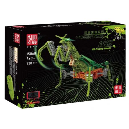 MouldKing 15060 Mould King 15060 non  LUÔN THAY ĐỔI VÀ MANTIS bộ đồ chơi xếp lắp ráp ghép mô hình  PRAYING MANTIS Kỹ Thuật Công Nghệ Cao Mô Hình Phương Tiện 738 khối