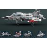QIAO LE TONG 1517 non  MÁY BAY CHIẾN ĐẤU F-15 bộ đồ chơi xếp lắp ráp ghép mô hình Military Army F-15 CARRIER BASED WARPLANE Quân Sự Bộ Đội 411 khối
