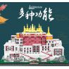 MASAHIRO 8069 non  CUNG ĐIỆN POTALA Ở LHASA TÂY TẠNG TRUNG QUỐC bộ đồ chơi xếp lắp ráp ghép mô hình Buildings POTALA PALACE 1336 khối