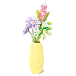 SEMBO 611065 non  CỬA HÀNG HOA LIUSHA XINZI bộ đồ chơi xếp lắp ráp ghép mô hình Flowers 360 khối