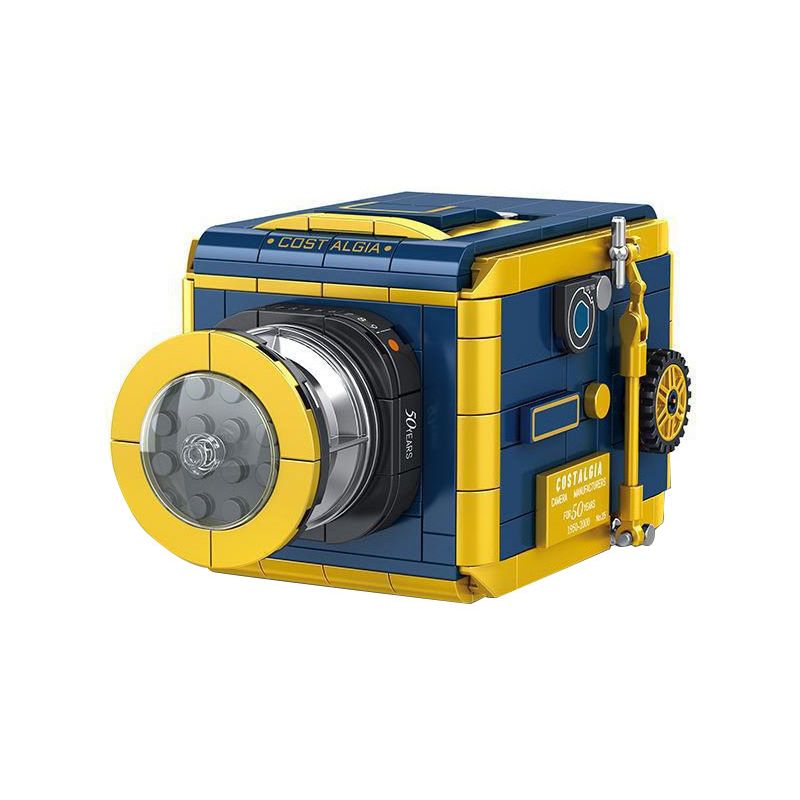 INBRIXX 882001 non  MÁY ẢNH HASSELBLAD 503CX bộ đồ chơi xếp lắp ráp ghép mô hình Creator CAMERA THE HASSELBLAD 503CX Sáng Tạo 457 khối