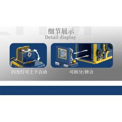 INBRIXX 882001 non  MÁY ẢNH HASSELBLAD 503CX bộ đồ chơi xếp lắp ráp ghép mô hình Creator CAMERA THE HASSELBLAD 503CX Sáng Tạo 457 khối