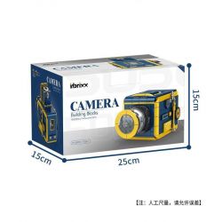 INBRIXX 882001 non  MÁY ẢNH HASSELBLAD 503CX bộ đồ chơi xếp lắp ráp ghép mô hình Creator CAMERA THE HASSELBLAD 503CX Sáng Tạo 457 khối