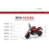 ACHKO 30027 non  VELOCIRAPTOR MÀU ĐỎ KHOA HỌC VIỄN TƯỞNG bộ đồ chơi xếp lắp ráp ghép mô hình Motorcycle Motorbike Xe Hai Bánh 301 khối