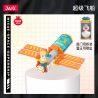 JAKI XWZB-23016 23016 XWZB23016 non  SNOW KING AEROSPACE SIÊU TÀU VŨ TRỤ bộ đồ chơi xếp lắp ráp ghép mô hình