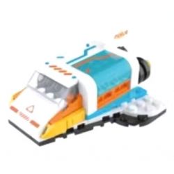 JAKI XWZB-23015 23015 XWZB23015 non  SNOW KING AEROSPACE MÁY BAY SIÊU NGẦU bộ đồ chơi xếp lắp ráp ghép mô hình