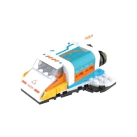 JAKI XWZB-23015 23015 XWZB23015 non  SNOW KING AEROSPACE MÁY BAY SIÊU NGẦU bộ đồ chơi xếp lắp ráp ghép mô hình