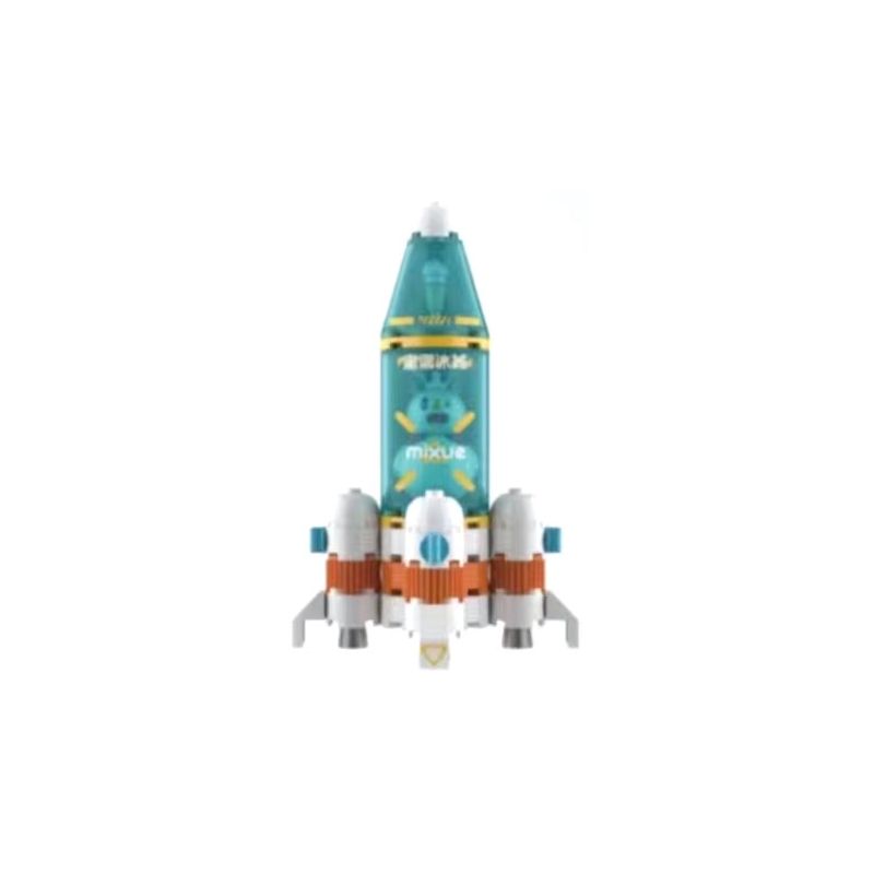 JAKI XWZB-23014 23014 XWZB23014 non  SNOW KING AEROSPACE TÊN LỬA TUYỆT VỜI bộ đồ chơi xếp lắp ráp ghép mô hình