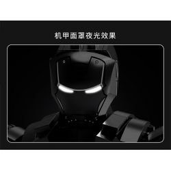 THULE 6016 non  NGƯỜI SẮT MARK II bộ đồ chơi xếp lắp ráp ghép mô hình Marvel Super Heroes IRON HERO Siêu Anh Hùng Marvel 1168 khối