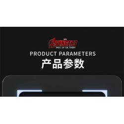 THULE 6016 non  NGƯỜI SẮT MARK II bộ đồ chơi xếp lắp ráp ghép mô hình Marvel Super Heroes IRON HERO Siêu Anh Hùng Marvel 1168 khối