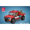 JIESTAR 52019 non  THÀNH PHỐ TOÀN CẦU XE CỨU HỎA bộ đồ chơi xếp lắp ráp ghép mô hình City FIRE TOOL CART 180 khối