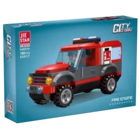 JIESTAR 52017 non  THÀNH PHỐ TOÀN CẦU XE CỨU HỎA bộ đồ chơi xếp lắp ráp ghép mô hình City FIRE ENGINE 271 khối