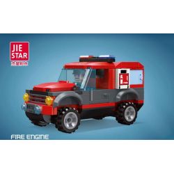 JIESTAR 52017 non  THÀNH PHỐ TOÀN CẦU XE CỨU HỎA bộ đồ chơi xếp lắp ráp ghép mô hình City FIRE ENGINE 271 khối