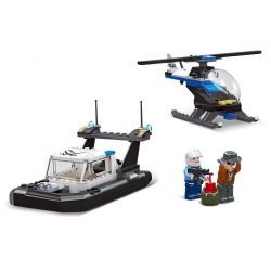 JIESTAR 54109 non  THÀNH PHỐ VŨ TRỤ MANHUNT bộ đồ chơi xếp lắp ráp ghép mô hình City PURSUIT 130 khối