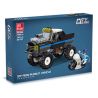 JIESTAR 54107 non  UNIVERSAL CITY ĐUỔI THEO XE ĐỊA HÌNH bộ đồ chơi xếp lắp ráp ghép mô hình OFF ROAD PURSUIT VEHICLE Thành Phố 147 khối