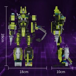 FORANGE FC3835 3835 non  SỰ KẾT HỢP ĐA NĂNG XE KỸ THUẬT bộ đồ chơi xếp lắp ráp ghép mô hình Creator Sáng Tạo 518 khối