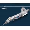 LWCK 90085 non  MÁY BAY CHIẾN ĐẤU J-15 bộ đồ chơi xếp lắp ráp ghép mô hình Military Army J15 FIGHTER AIRCRAFT Quân Sự Bộ Đội 2151 khối