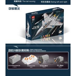 LWCK 90085 non  MÁY BAY CHIẾN ĐẤU J-15 bộ đồ chơi xếp lắp ráp ghép mô hình Military Army J15 FIGHTER AIRCRAFT Quân Sự Bộ Đội 2151 khối