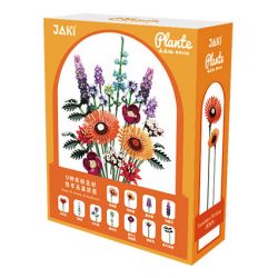 JAKI JK2679 2679 non  KỲ NGHỈ NẮNG bộ đồ chơi xếp lắp ráp ghép mô hình Flowers SUNSHINE HOLIDAY Hoa