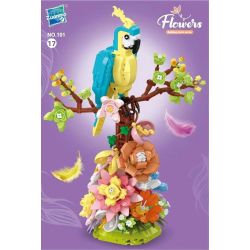 ZUANMA 101-17 non  CON VẸT bộ đồ chơi xếp lắp ráp ghép mô hình Creator Expert Chuyên Gia Sáng Tạo 1162 khối